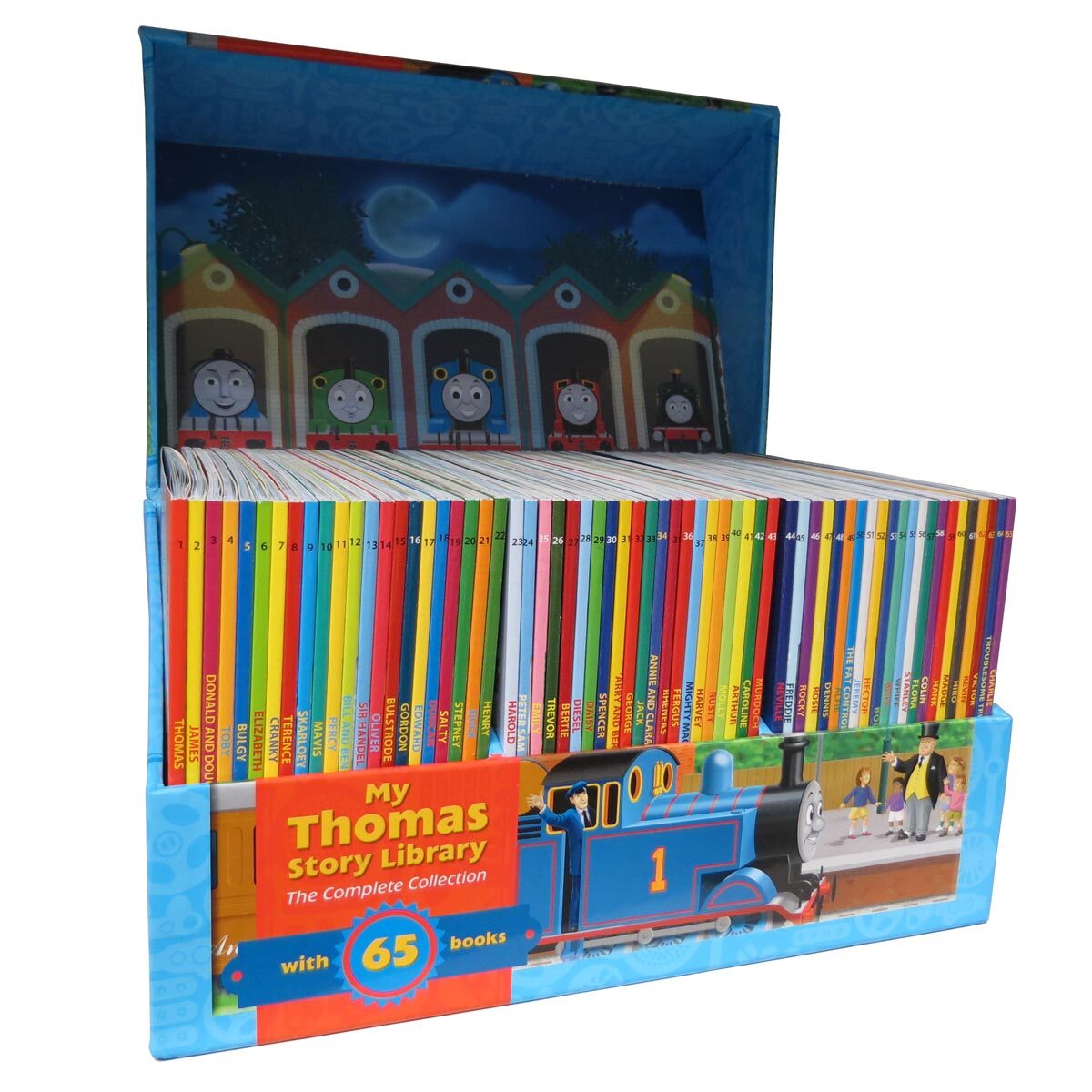 Front Cover images of 65 Thomas the Tank books