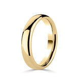 2.5mm Basic Court Wedding band. 18ct Yellow Gold