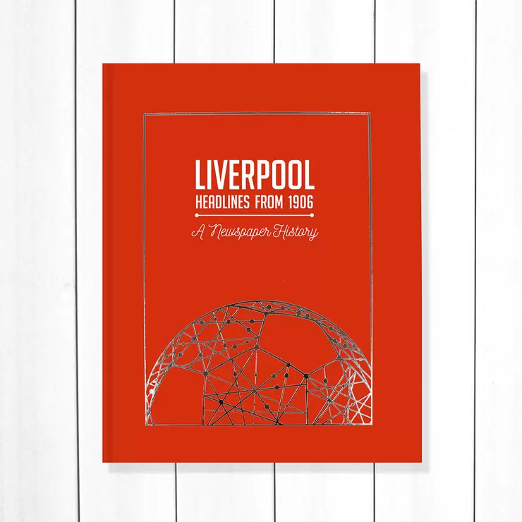 Liverpool Football History Newspaper Book