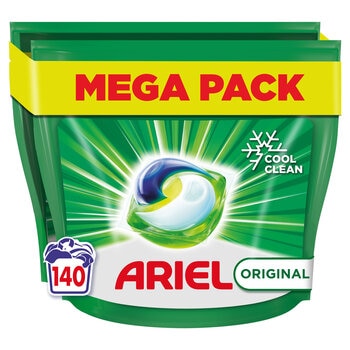 Ariel All in One Pods, 140 Wash