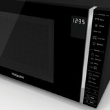 Hotpoint MWH 303 B, 30L Grill Microwave in Black