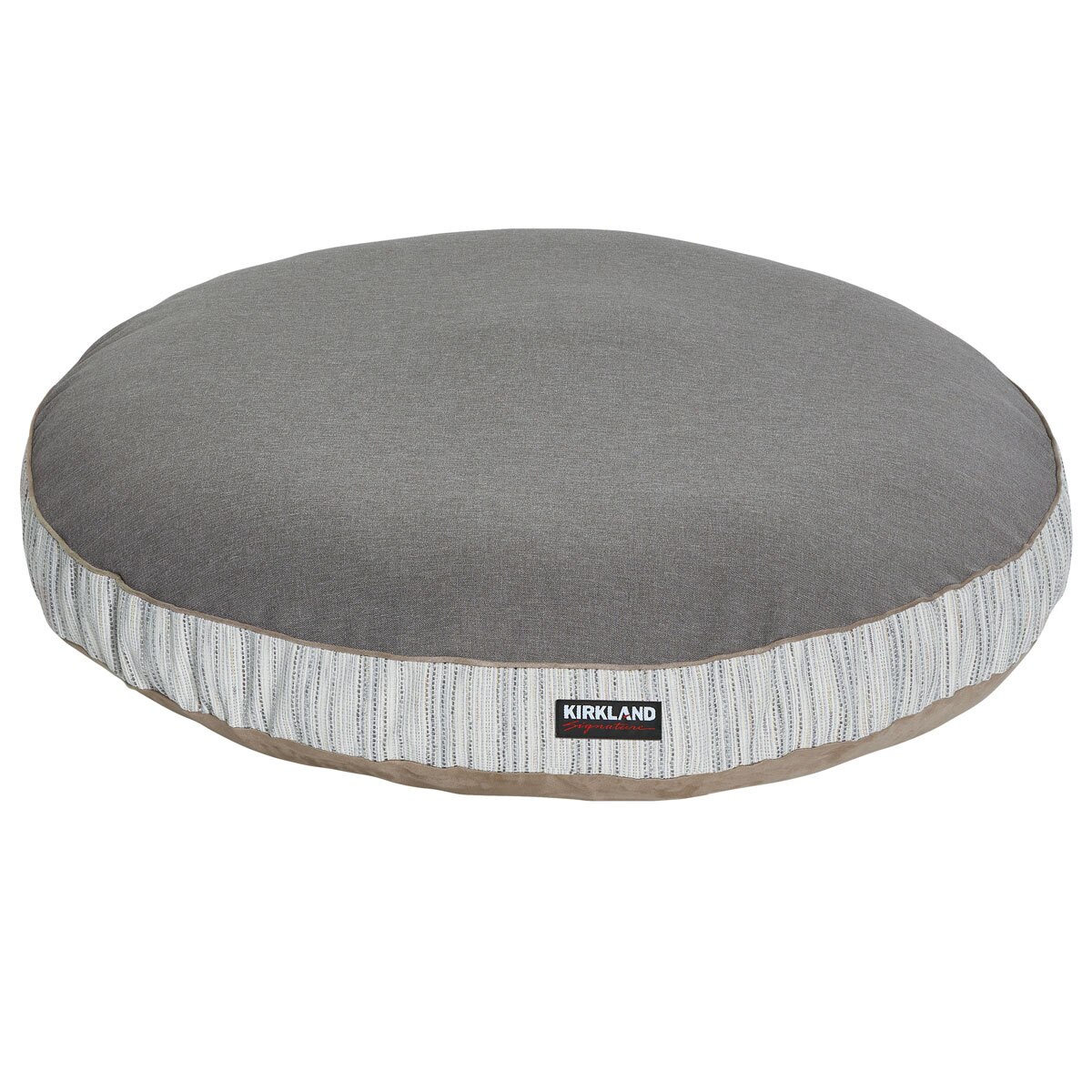 Kirkland Signature Round Pet Bed in Grey, 42"