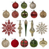 80CT Shatterproof ornament Set