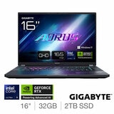 Gigabyte AORUS ELITE 16, Intel Core Ultra 9, 32GB RAM, 2TB SSD, NVIDIA GeForce RTX 5070, 16 inch Gaming Laptop, BWHC3UKC65SH