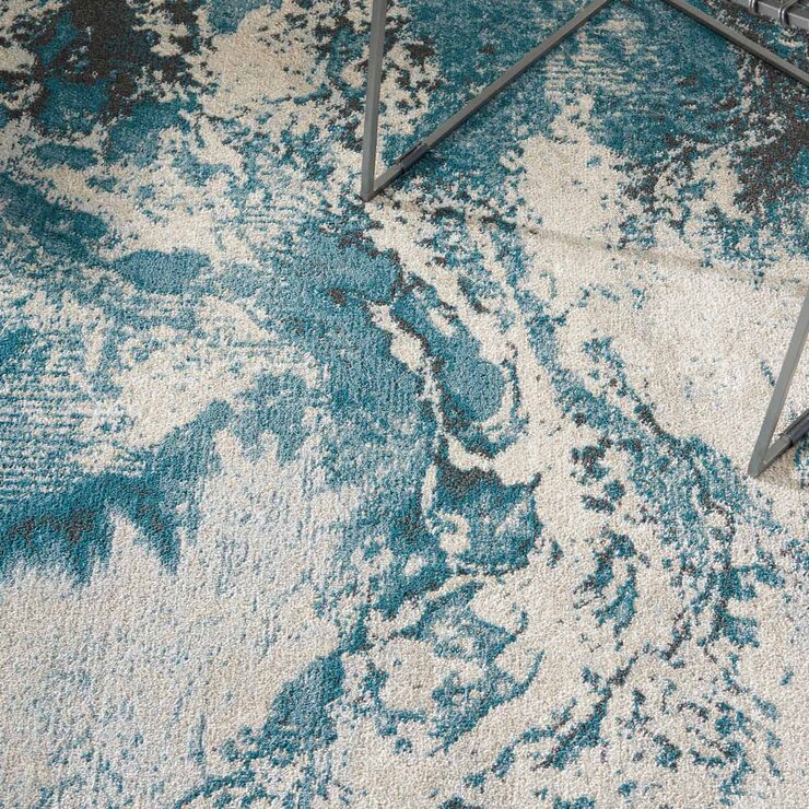 Maxell Blue Ivory Skies Rug in 3 Sizes