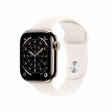 Buy Apple Watch Series 11 GPS + Cellular, 42mm Gold Titanium Case with Light Blush Sport Band - M/L, MF8X4MP/A at costco.co.uk