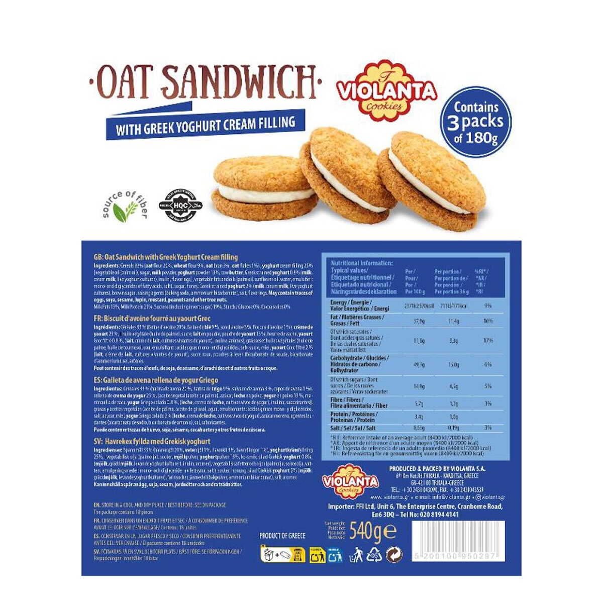 Nutritional Information