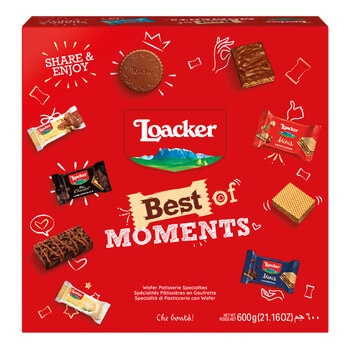 Loacker Best Of Moments Assortment, 600g