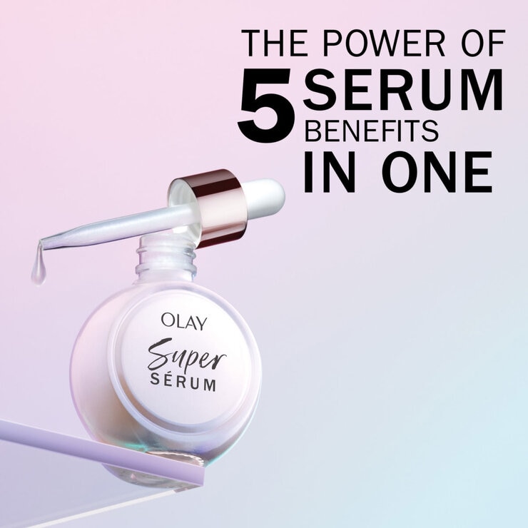 Olay Super Serum, Vitamin C Serum with Niacinamide 2 x 30ml