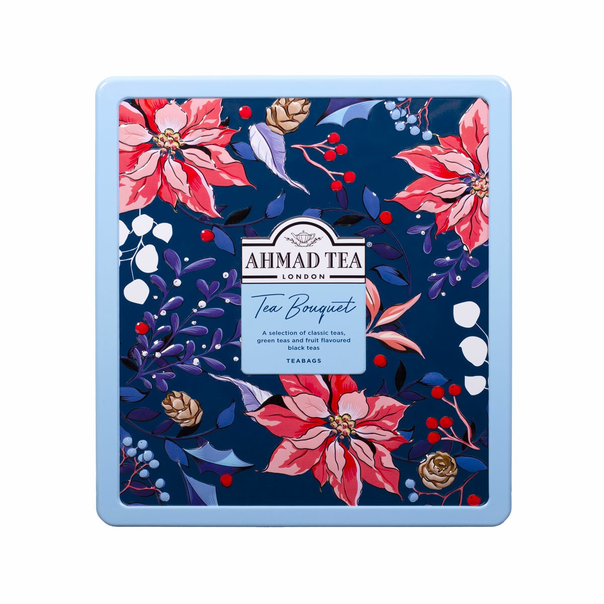 Ahmad Tea Tea Bouquet Variety Pack, 8 x 9 Flavours (72 Tea Bags) Ahmad Tea Tea Bouquet Variety Pack, 8 x 9 Flavours (72 Tea Bags)