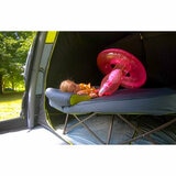 Lifestyle image of a child laying on the mattress
