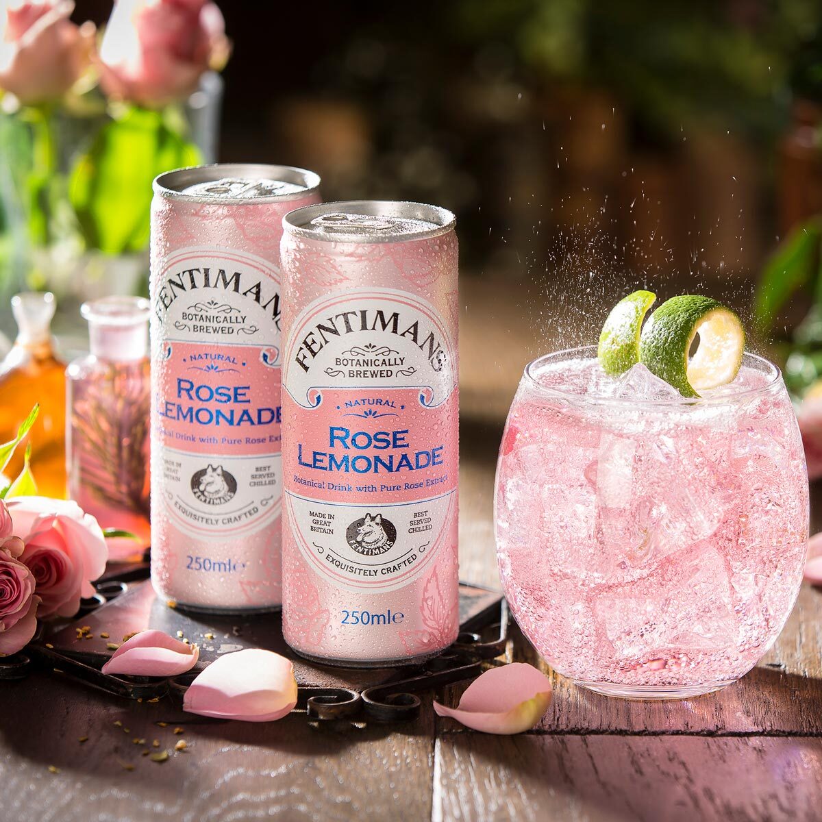 Fentimans Rose Lemonade, 12 x 250ml