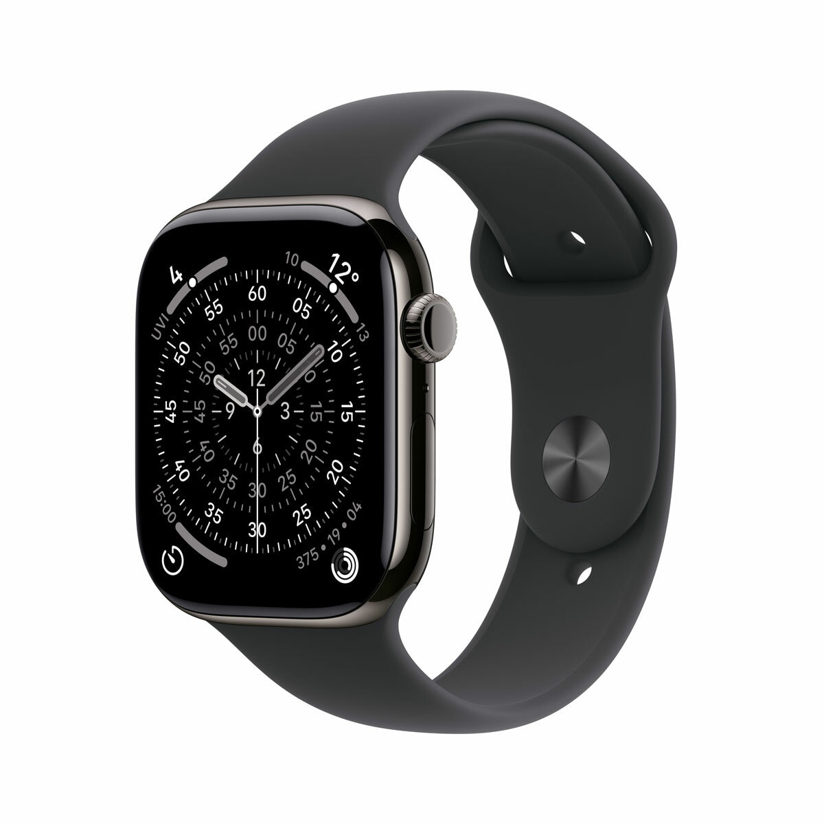 Buy Apple Watch Series 11 GPS + Cellular, 42mm Slate Titanium Case with Black Sport Band - S/M, MF8R4MP/A at costco.co.uk