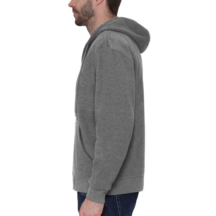BC Clothing Fleece Lined Hoody in Grey BC Clothing Fleece Lined Hoody in Grey