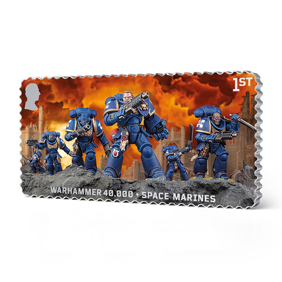 Official Warhammer Stamp Ingot Age of Sigmar by Royal Mail