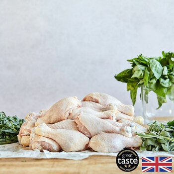 Herb Fed Free Range Chicken Drumstick Box, 8kg (Serves 28-32 people)