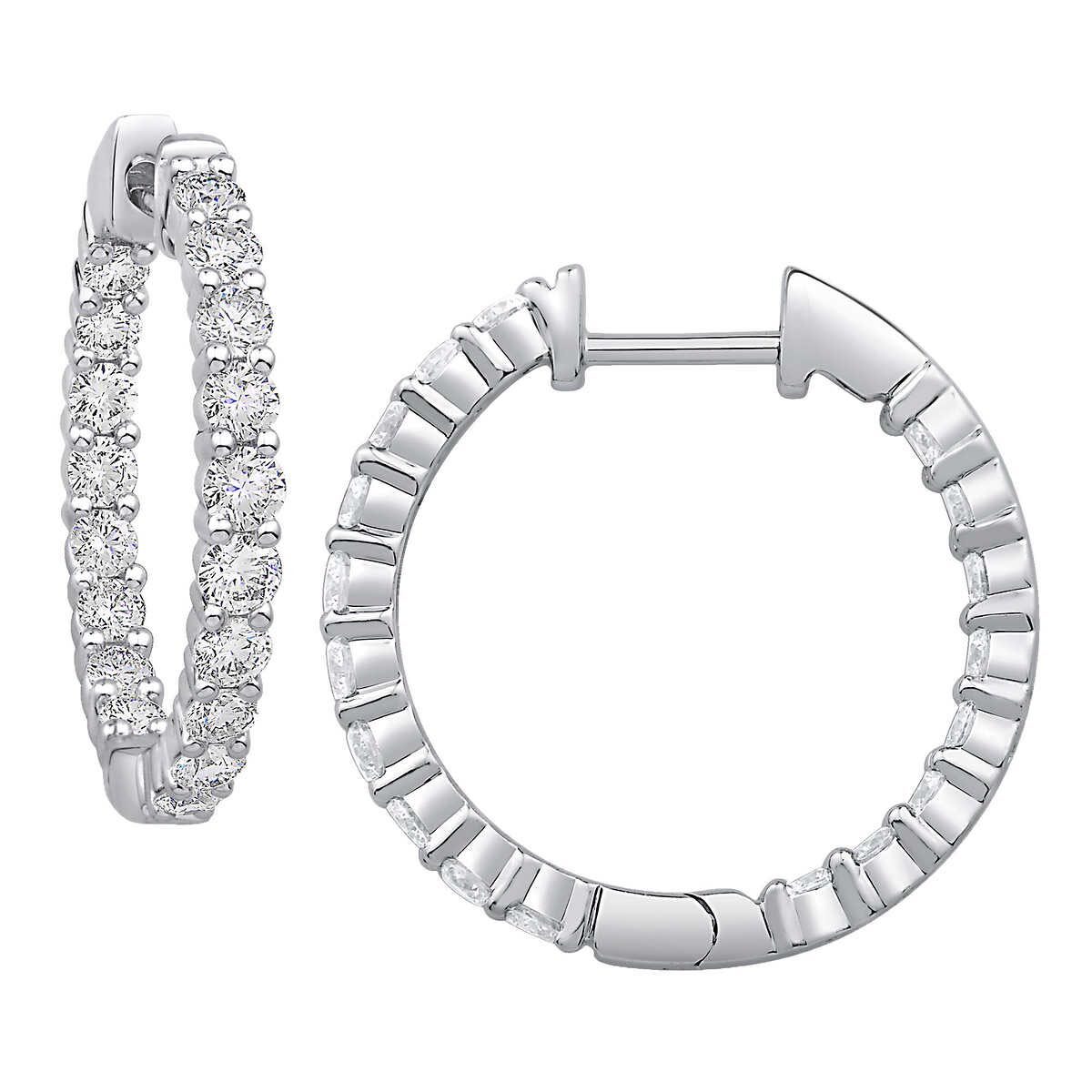 Round Brilliant 1.50 ctw Diamond 14kt White Gold