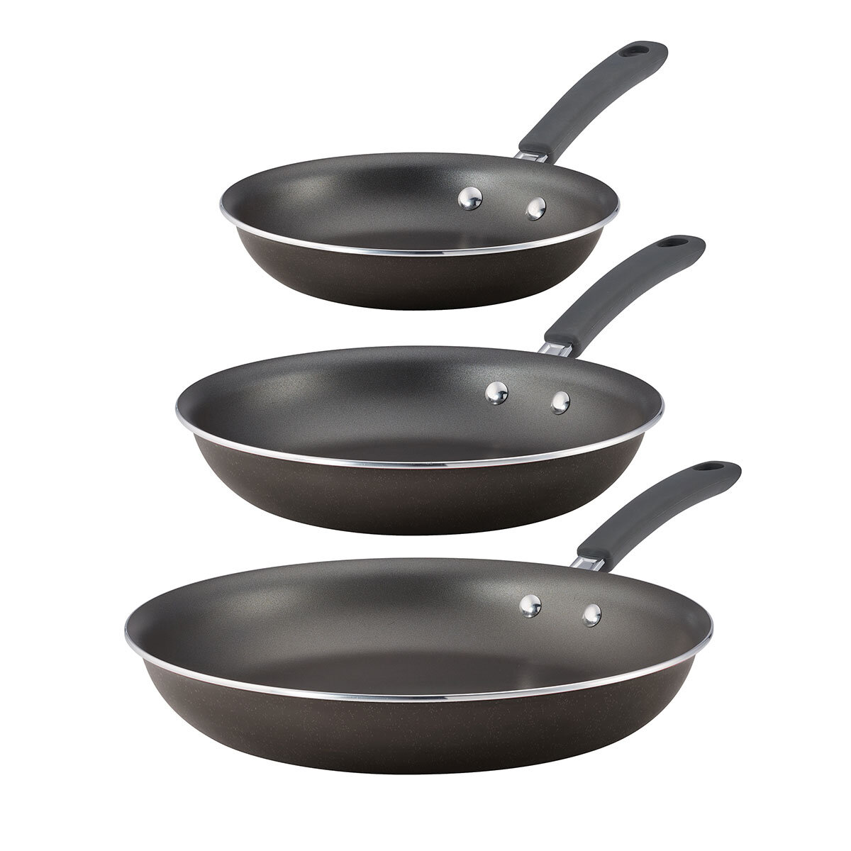 Tramontina Frying Pan Set 3 Piece in 2 Colours