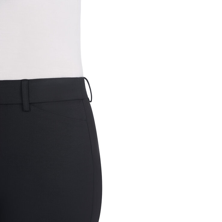 Hilary Radley Ladies Pull On Pant in Black