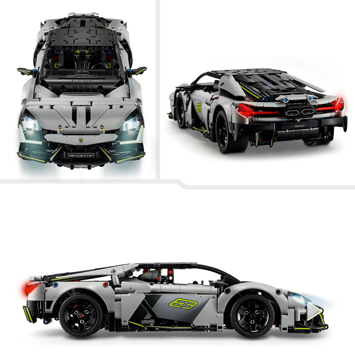 LEGO Technic Lamborghini Revuelto Super Sports Car - Model 42214 (10+ Years)