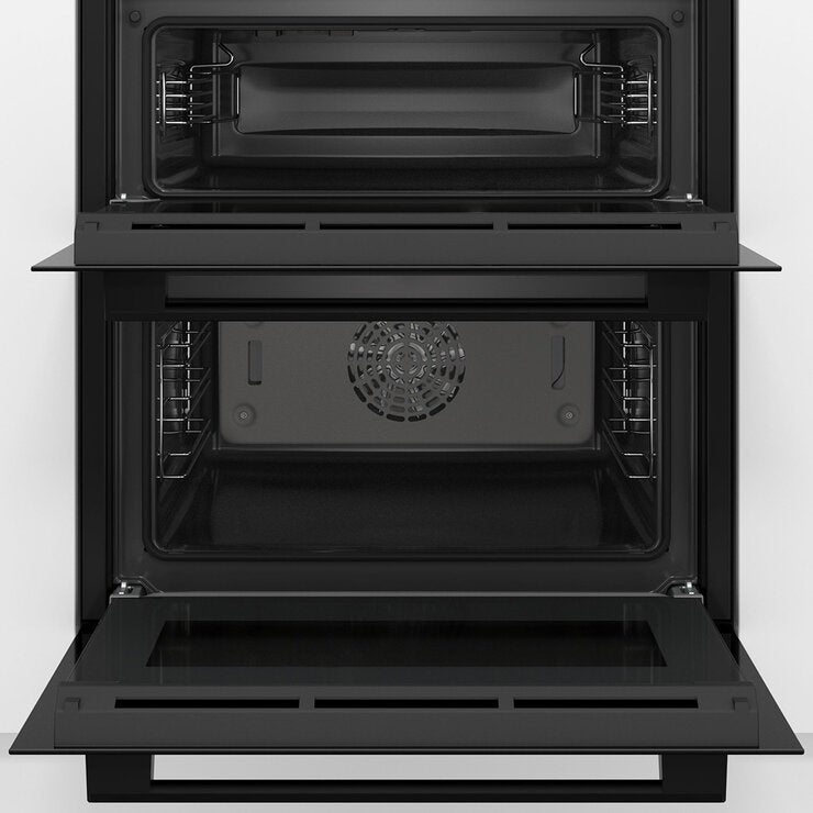 Bosch Series 4 NBS533BB0B Double Oven, A Rated in Black Bosch Series 4 NBS533BB0B Double Oven, A Rated in Black