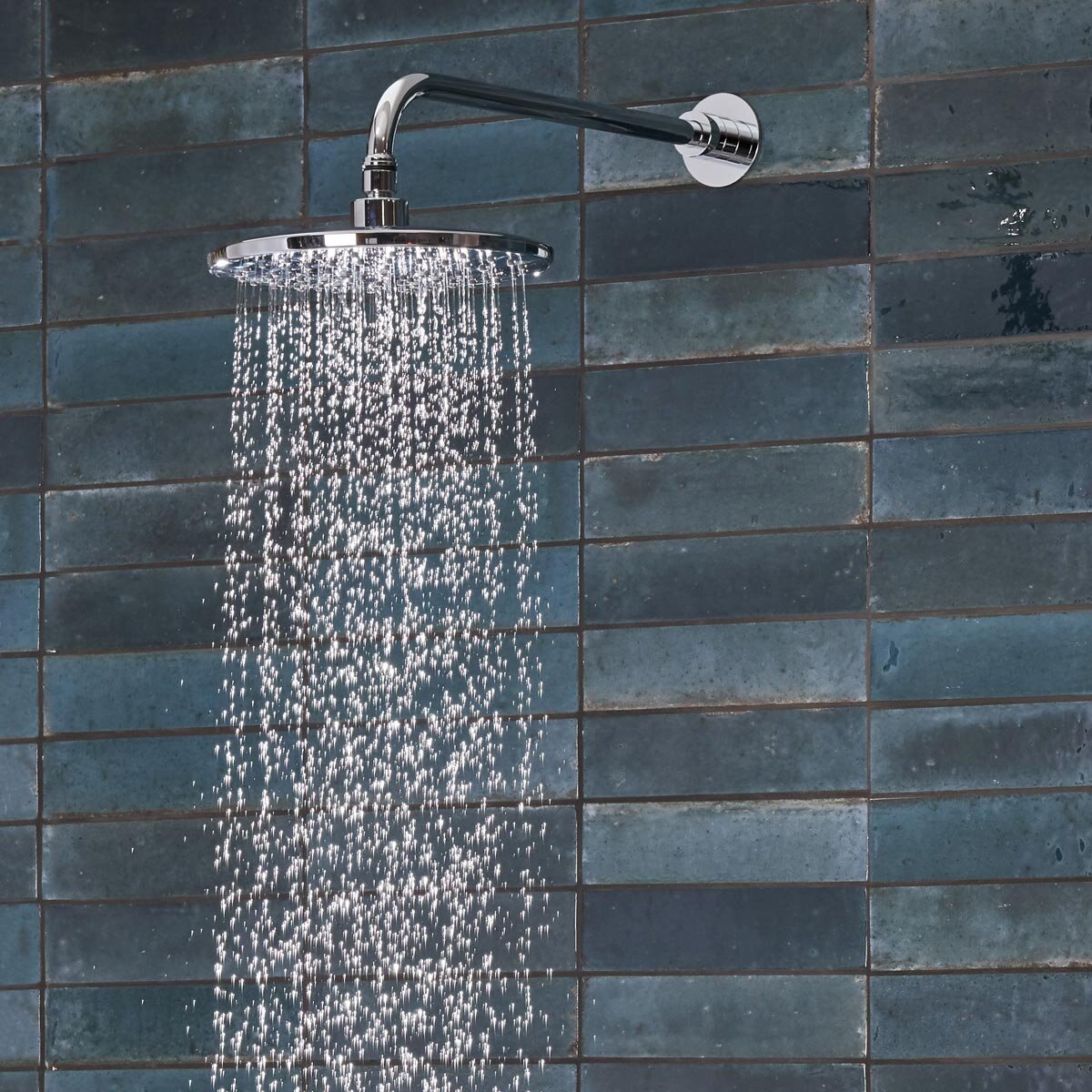 Lifestyle image of shower in bathroom setting