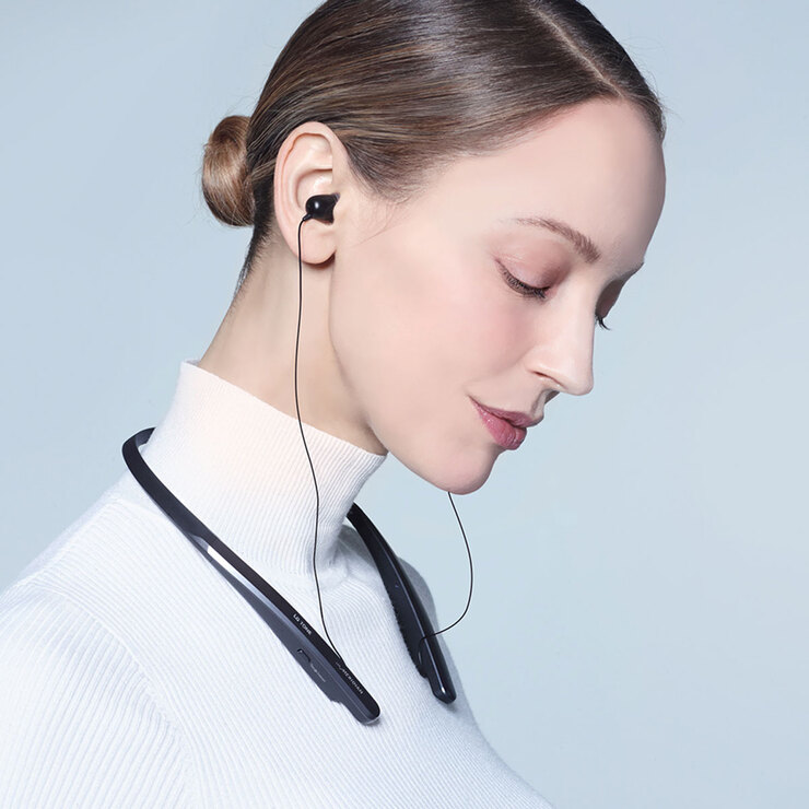 LG TONE Flex Bluetooth Wireless Neckband Headphones, HBSXL7 Costco UK