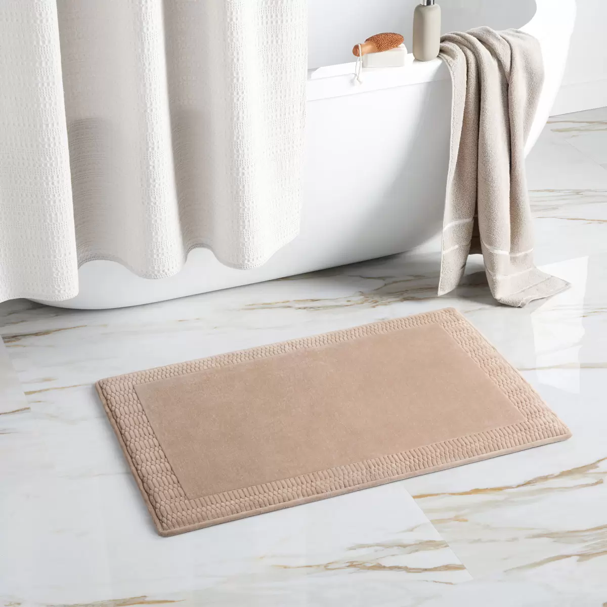 Paramount Tappetino da Bagno in Peluche Memory Foam in 3 Colori, 60 x 91 cm - Foto 19 di 19