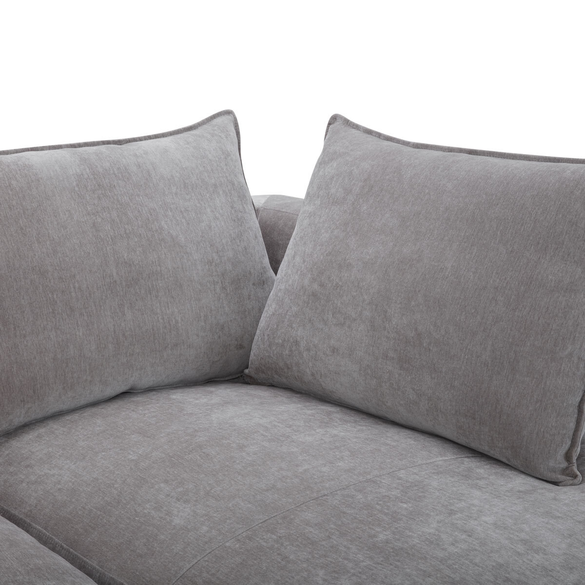 Gilman Creek Macon Grey  Fabric Sectional Sofa