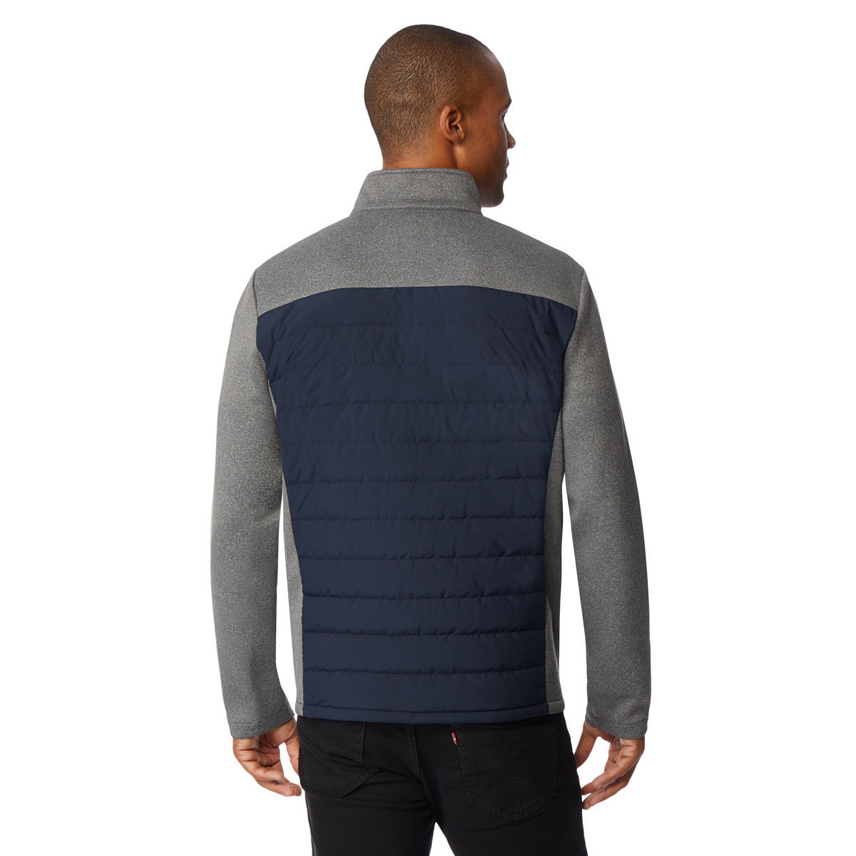 32 Degrees Men's Hybrid Jacket in Grey, Extra Large Costco UK