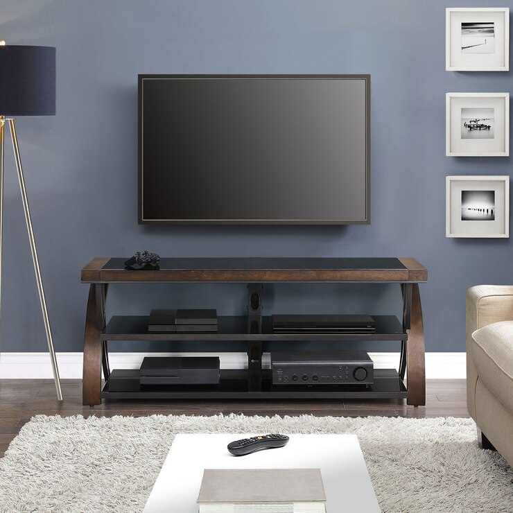 Bayside Furnishings Burkedale 3in1 TV Stand for TVs Up to 65" Costco UK