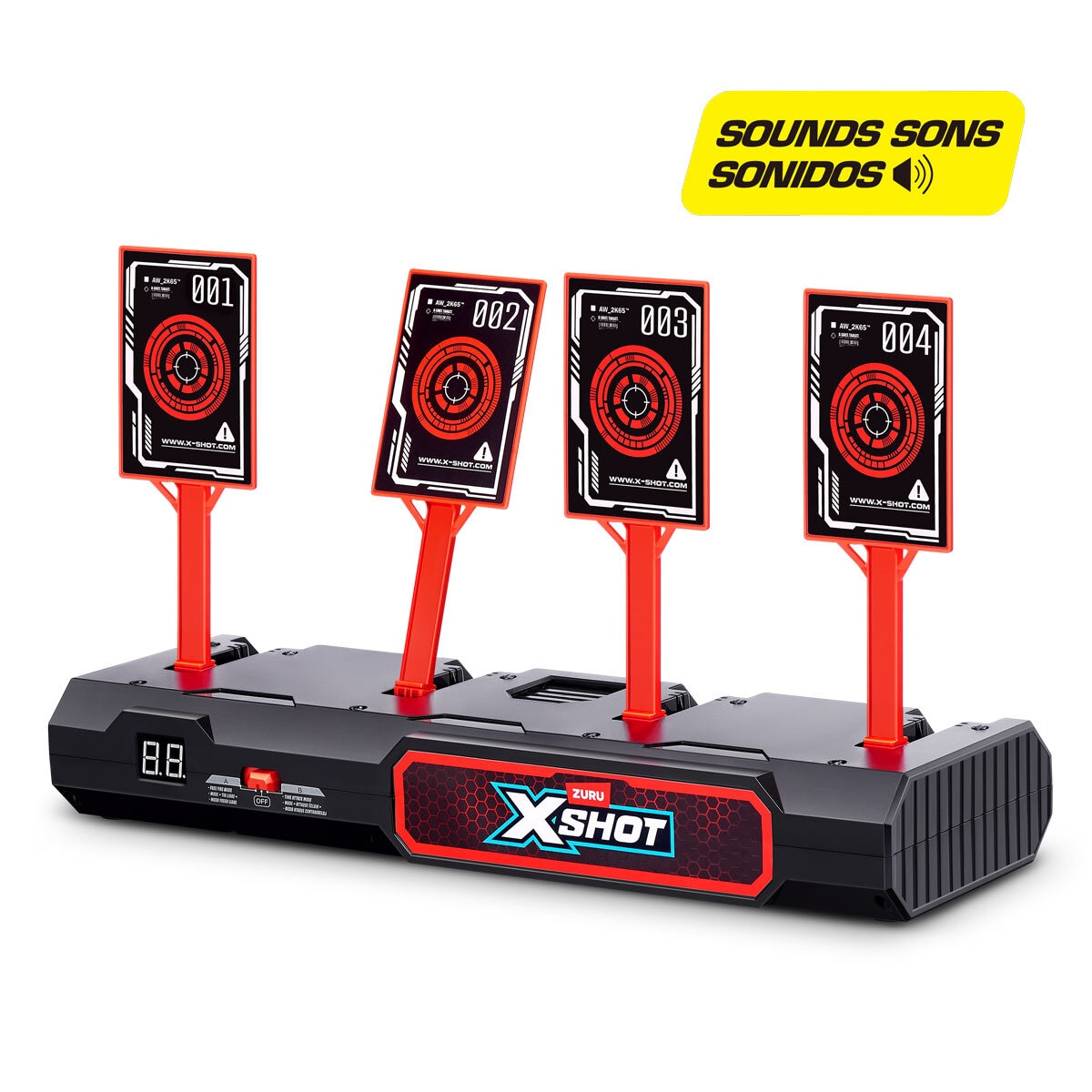 XSHOT SKINS Pro Series Fury-X and Electronic Target Pack by ZURU (14+ Years)