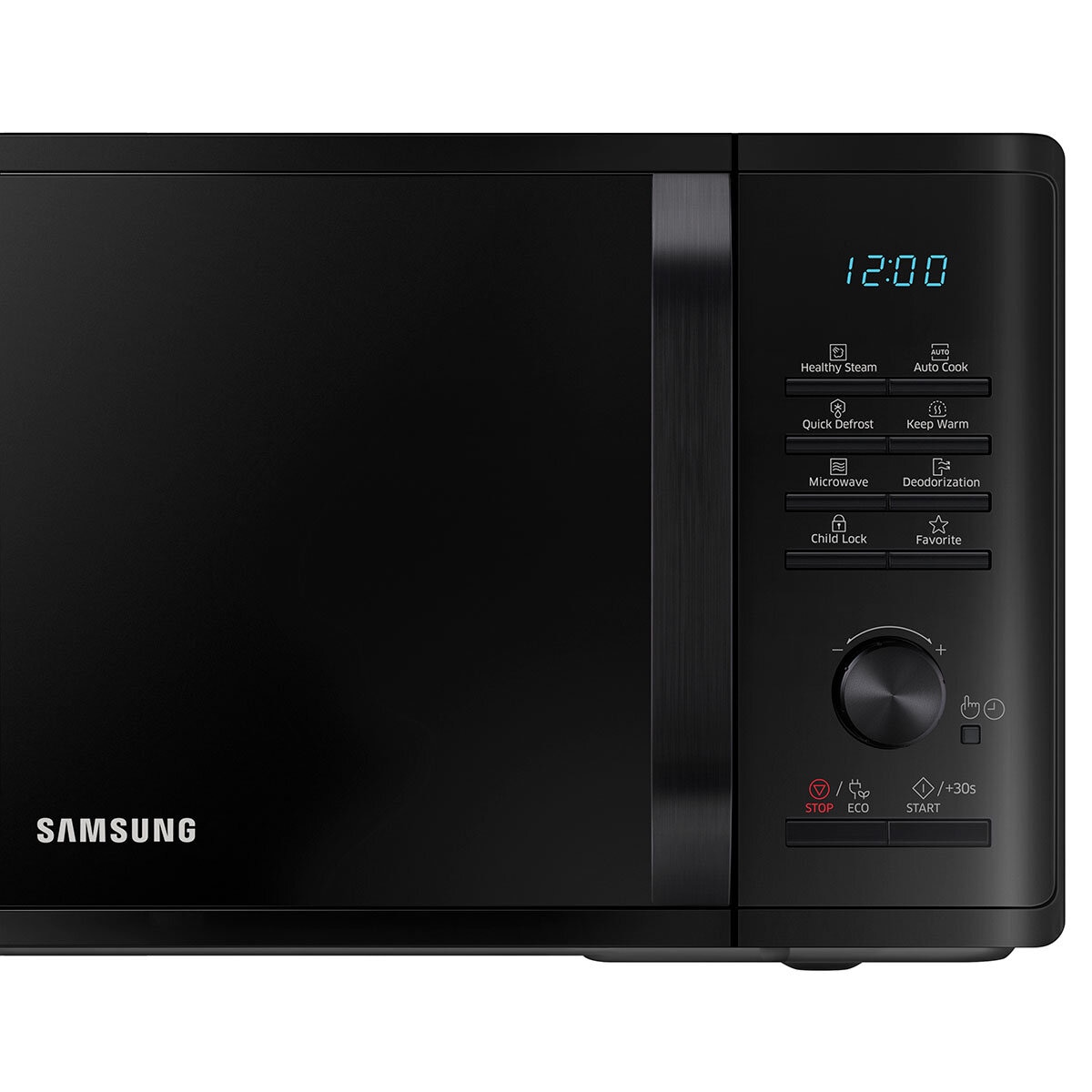 Samsung 23 Litre 800W Solo Microwave in Black, MS23K3555EK/EU