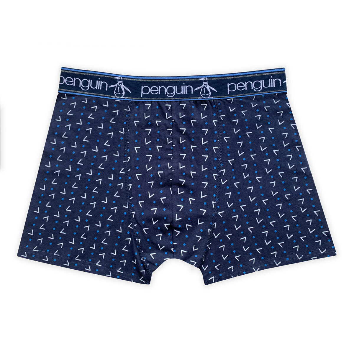 Original Penguin Men's 6 Pack Boxer Shorts in Navy and Blue, 3 Sizes