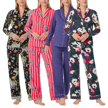 Room Service Ladies Notch Collar PJ Set