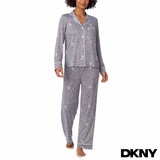 DKNY Women's Notch Collar Pyjama Set DKNY Women's Notch Collar Pyjama Set