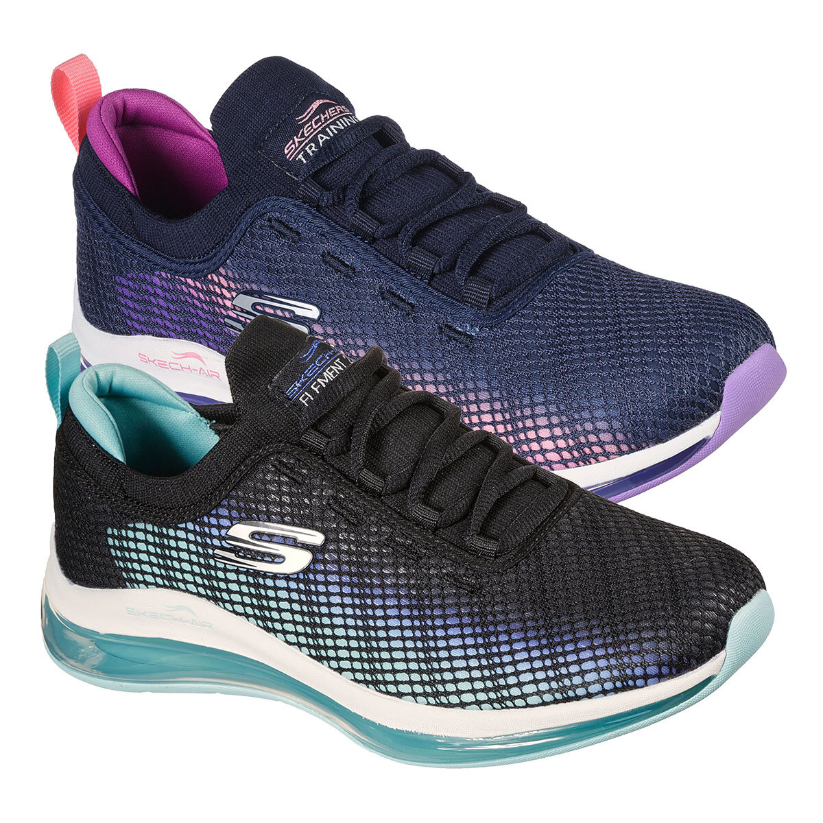 Skechers Ladies Vivid Blush Trainer in Colours & Sizes