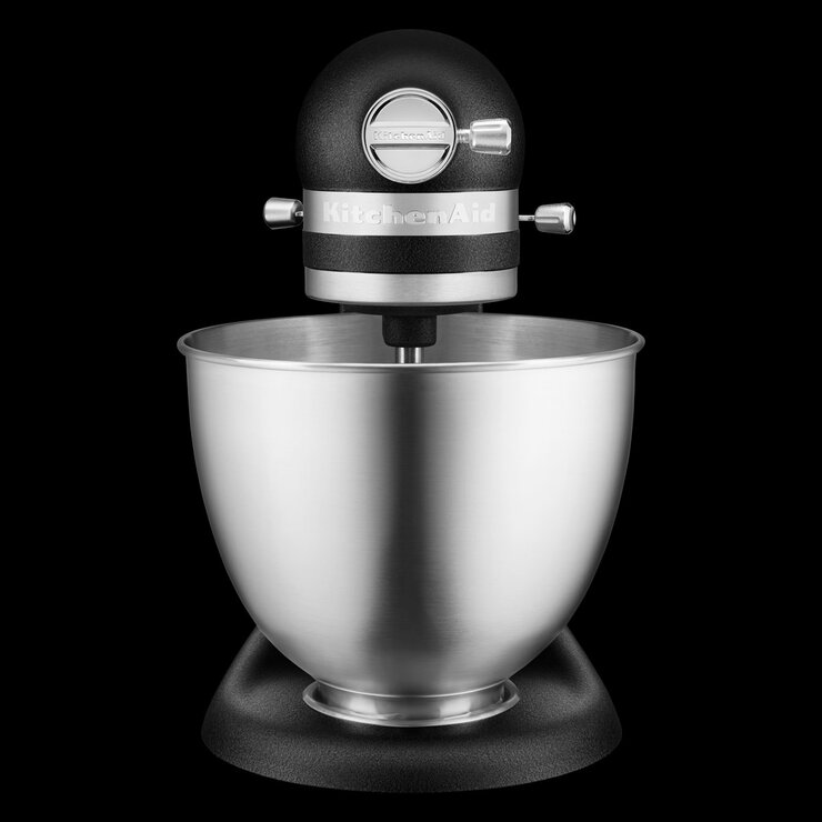 KitchenAid Mini Stand Mixer 3.3L in Matte Black, 5KSM3311XBBM