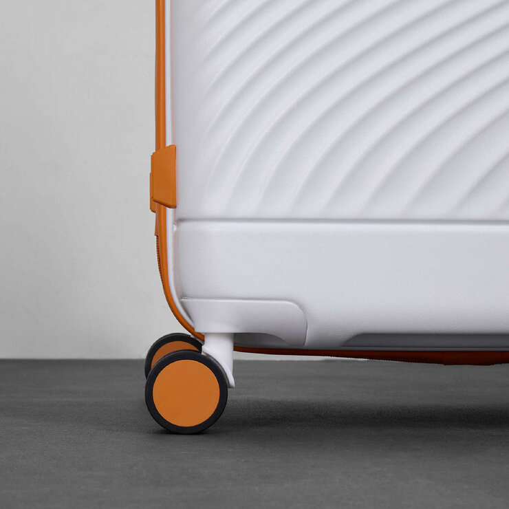 ROCK Love Island Cabin Suitcase White / Orange ROCK Love Island Cabin Suitcase White / Orange