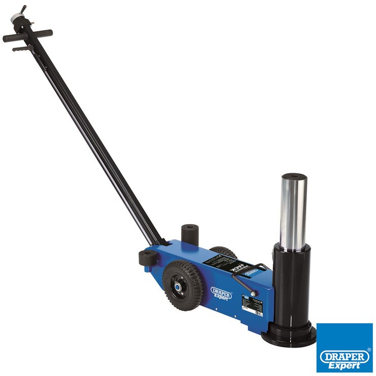 Draper 30 Tonne Capacity Pneumatic High Lift Jack Costco UK
