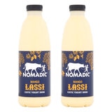 Back label for single bottle image of Nomadic Mango Lassi Exotic Yogurt Drink