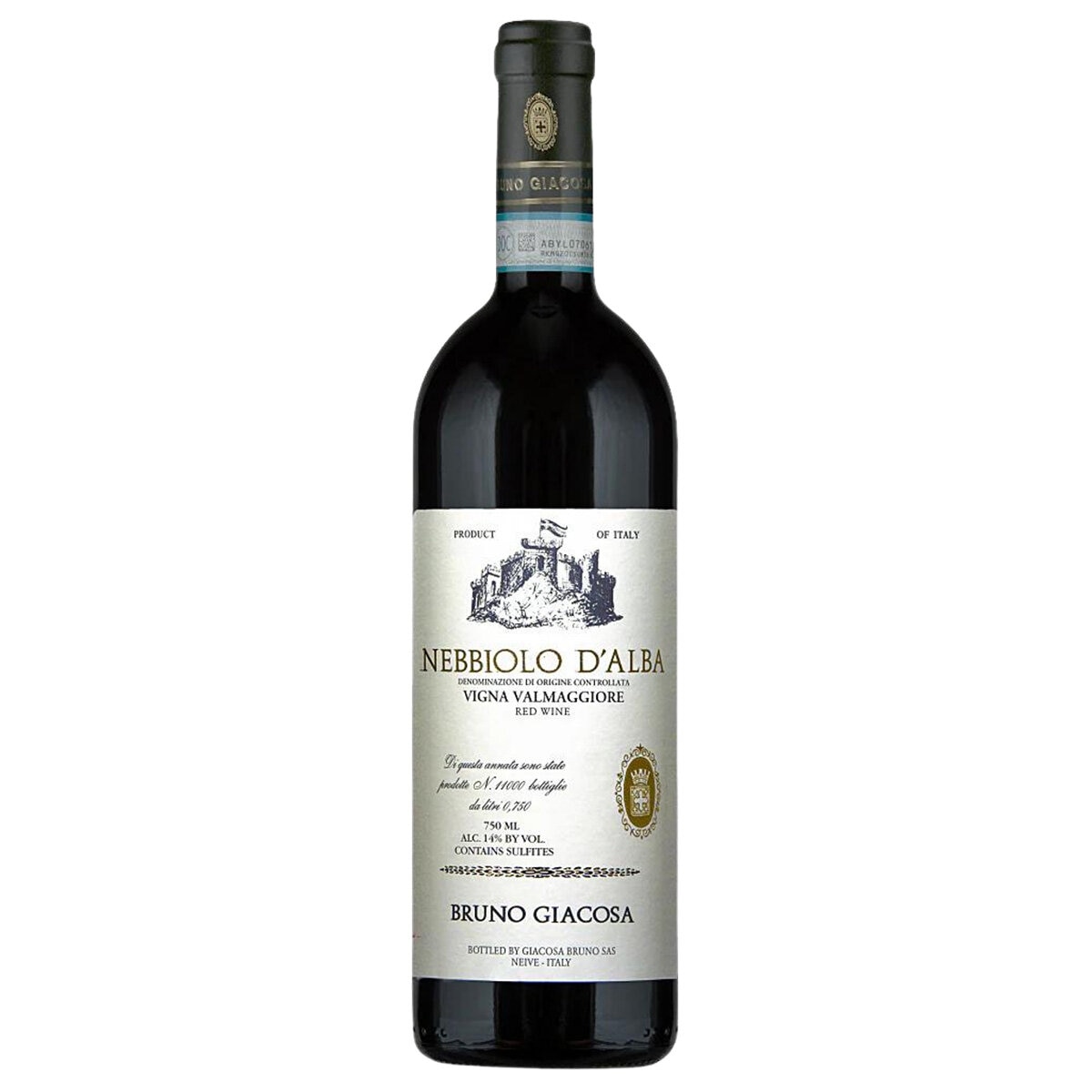 Bottle shot of Nebbiolo D'Alba 75cl Bottle shot of Nebbiolo D'Alba 75cl