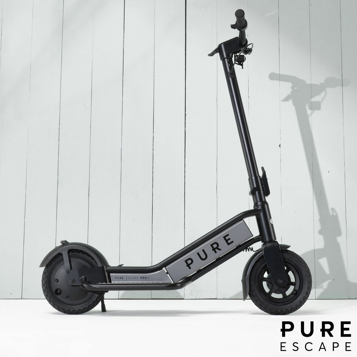 Pure Escape Pro+ Folding Electric Scooter in Black