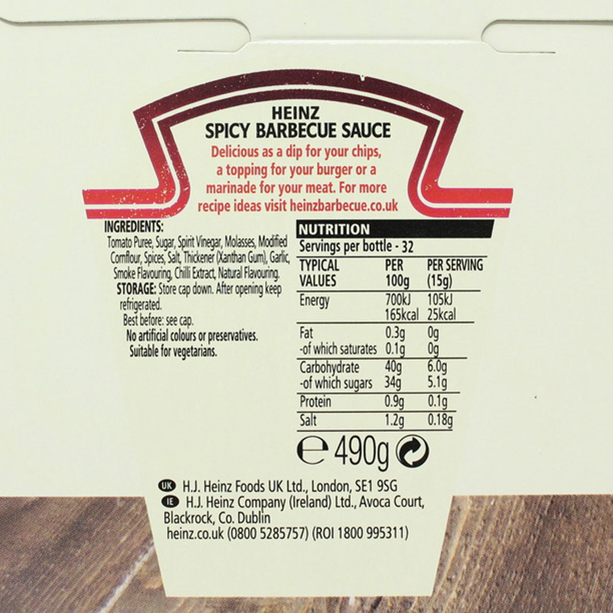 Heinz BBQ Sauce Selection 3 Pack, 1.47kg Costco UK