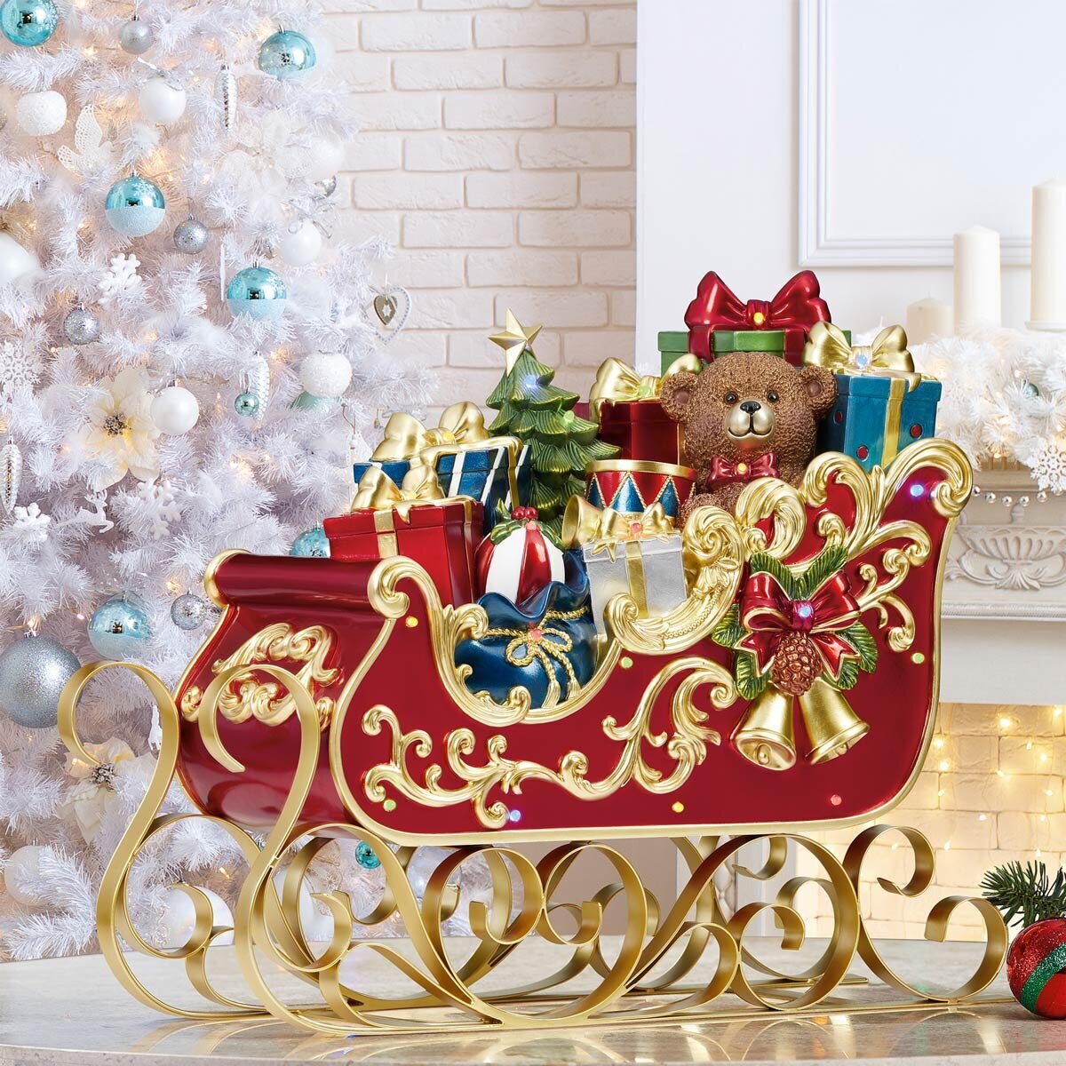 Christmas Teddy Sleigh on Costco.co.uk