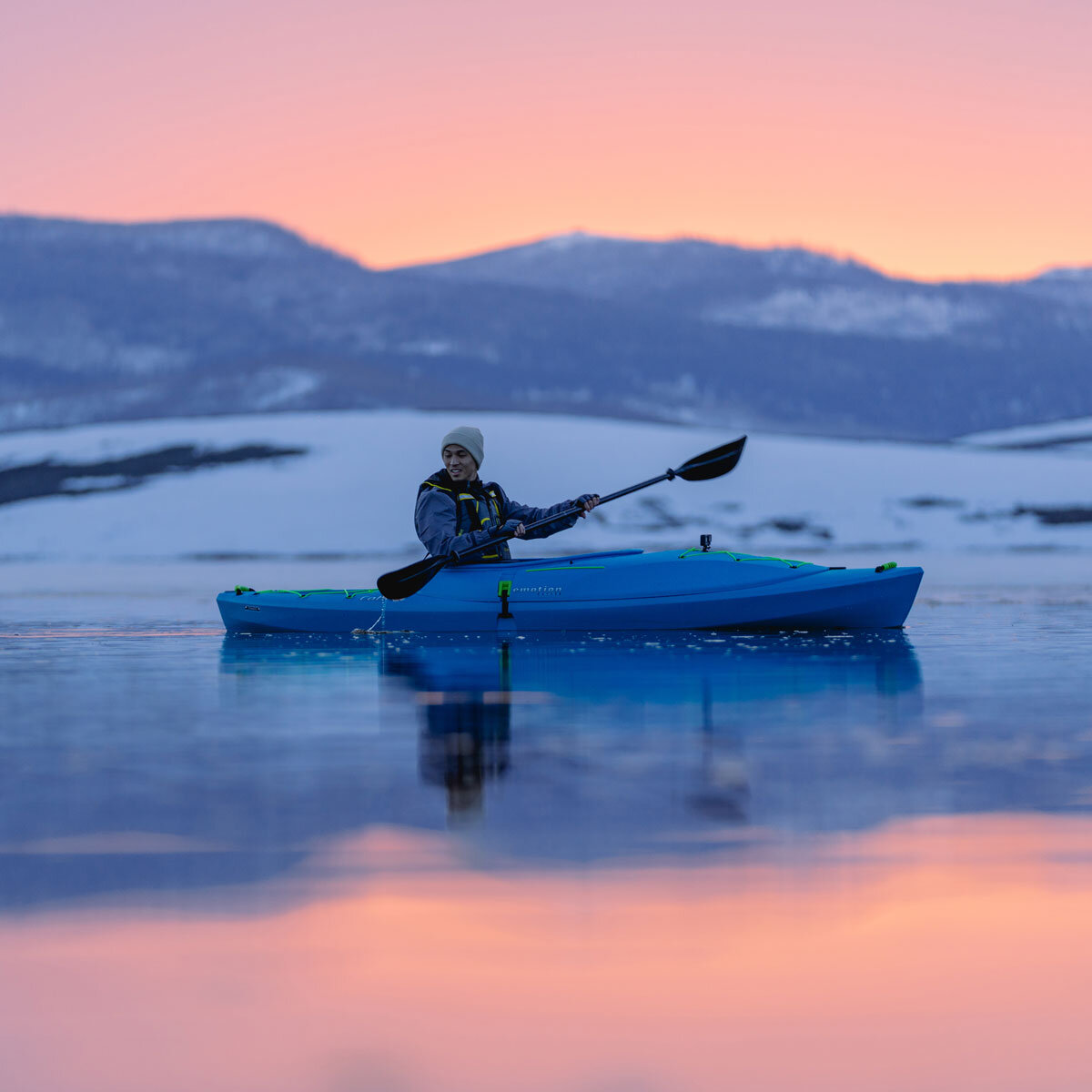 Emotion Cabrio 11ft (3.35m) Hybrid Kayak with Paddle