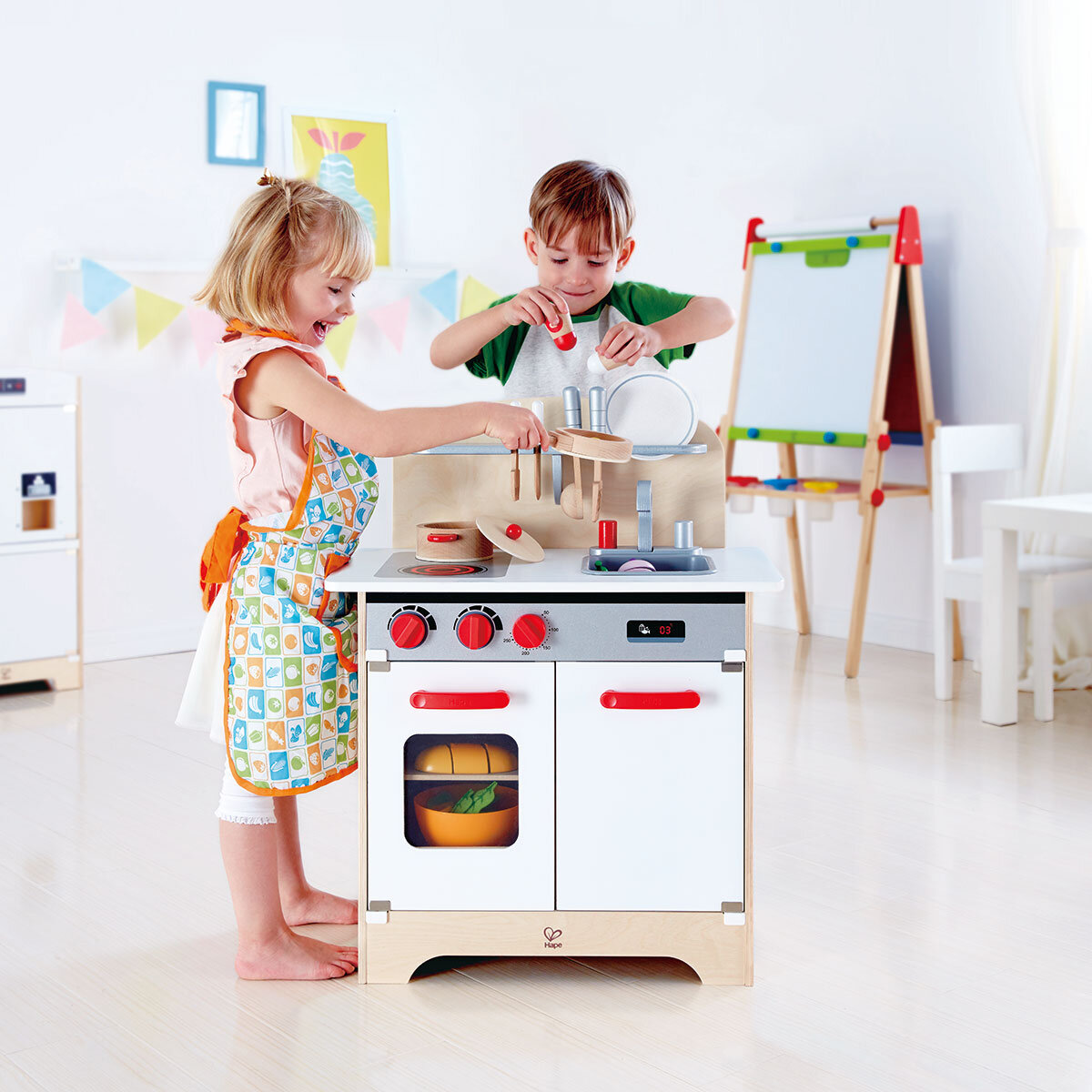 Buy Hape Deluxe Mini Kitchen Lifestyle2 Image at Costco.co.uk