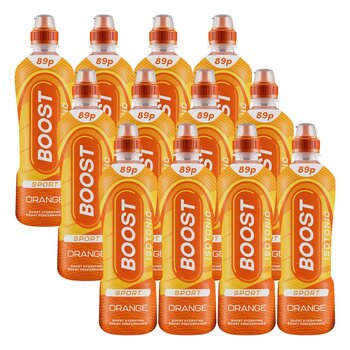 Boost Sport Isotonic Orange, 12 x 500ml