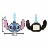 Disney Stitch 2 Piece Luggage Set with Bonus Luggage Tag