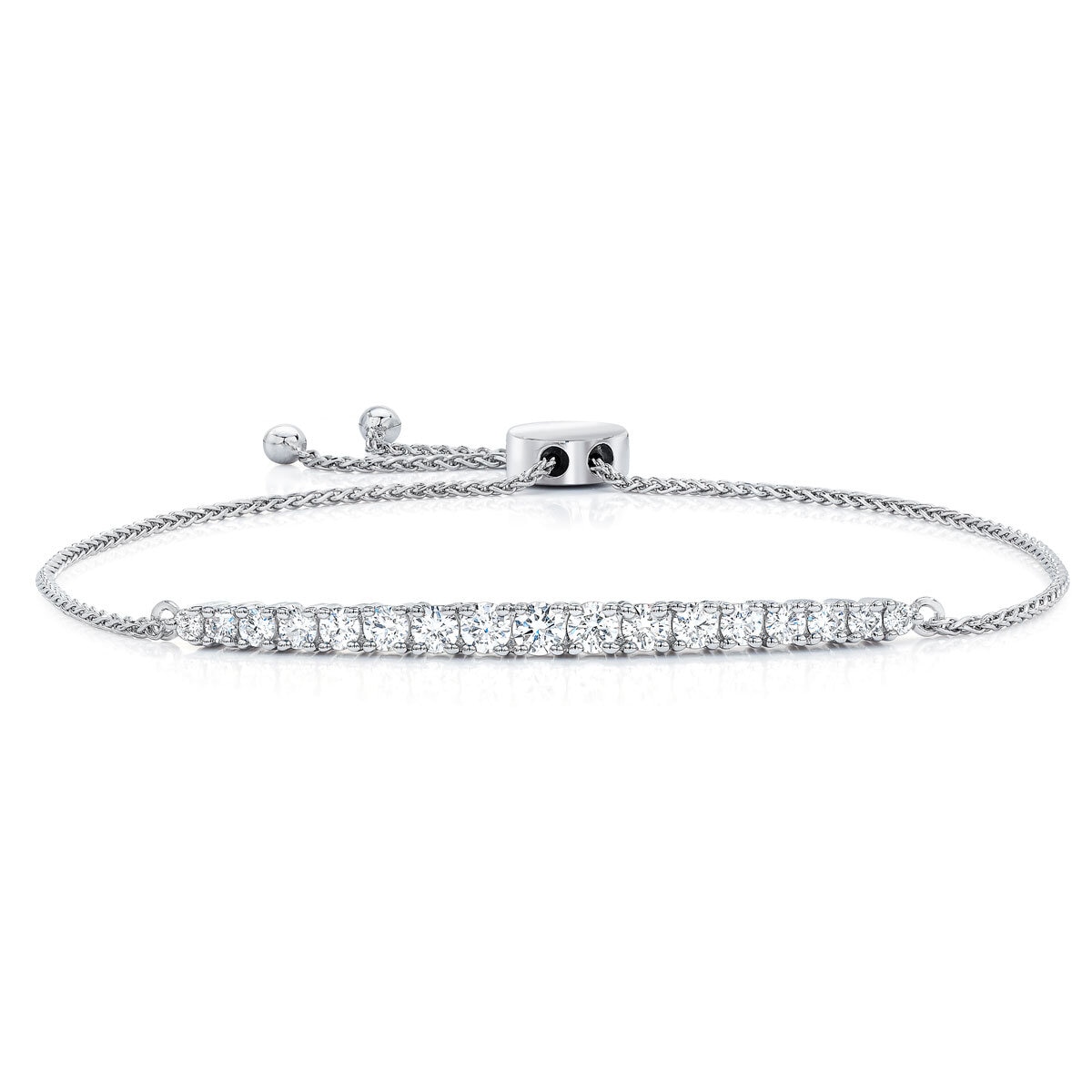 Costco white gold bracelet hotsell